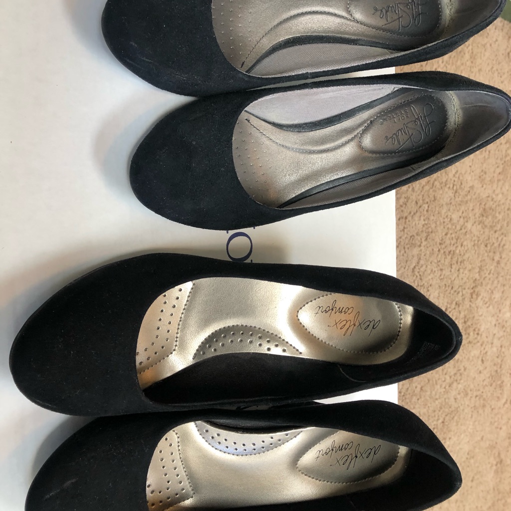Teo Used Black Heels Selling As Is